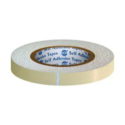 VCR 2.5 m x 12 mm Waterproof White Double Side Foam Tape, 24 Rolls Per Pack-21