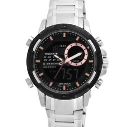 GIORDANO Men Black Analogue and Digital Watch R1213-1-56