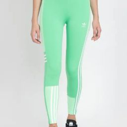 Adidas Originals Green Printed Tights-picture-12