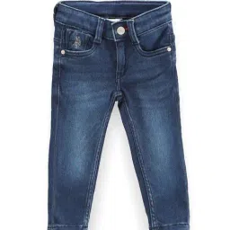 U.S. Polo Assn. Kids Blue Solid Jeans-picture-45