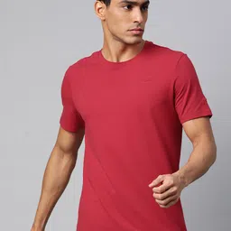 Alcis Solid Stretchex Slim Fit T-shirt-image-67