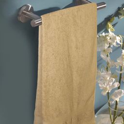Portico New York Beige 450 GSM Cotton Bath Towel-image-13