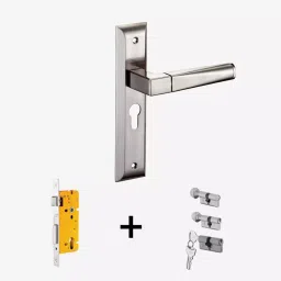 Dorset Cosmo ML CS 254 mm(10 Inch) SS Finish Combo Lock Sets with Coin and Knob Cylinder (70 mm)-46