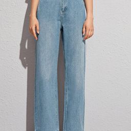 Kotty Women Straight Fit High-Rise Stretchable Jeans-image-27
