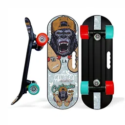 Jaspo Kids Kingkong Printed Beginner Skateboard-picture-34