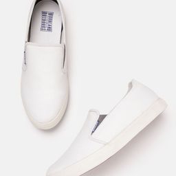 Woodland Men Canvas Slip-on Sneakers-20