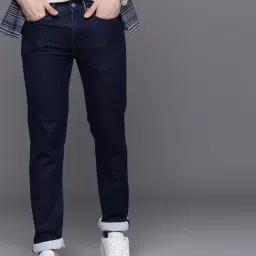Allen Solly Jeans Navy Skinny Fit Jeans-picture-34