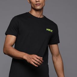HRX by Hrithik Roshan Men Brand Logo Printed T-shirt-picture-45