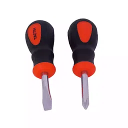 Tactix 2 Pcs Stubby Screwdriver Set 205441-26