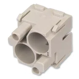 Harting Heavy Duty Connector Inserts / Modules INSERT, HAN-QUINTAX, FEMALE, 2WAY, 09 14 002 3101-39