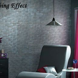 TICSER Triangular Combing Pattern Tool (Texture) Design, for Wall Designing (Black ONLY) image 3