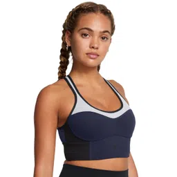 UNDER ARMOUR Women Project Rock Infinity Mid Longline Bra-34