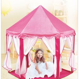 Babyhug Royal Castle Tent Playhouse - Pink-image-43