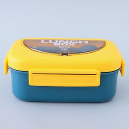 Lunch Box with Spoon - Yellow-picture-23