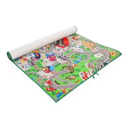 Unimats Play Mat Race Track Print - Multi Colour-15