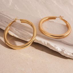 LULU & SKY Contemporary Hoop Earrings-image-39