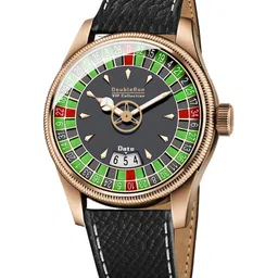 DOUBLERUN Men Dial & Leather Straps Analogue Multi Function Watch H05N12011 image 2