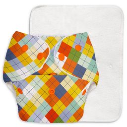 SuperBottoms BASIC Reusable Cloth Diaper for babies | Freesize Adjustable, Washable and Reusable Cloth Diaper for babies | With soaker Pack of 3 - Multicolor image 2