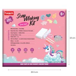 Funskool Handycrafts Unicorn Soap Making Kit - Multicolor image 2