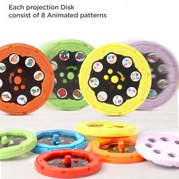 Play Nation Projector Flashlight Torch with 6 Reels 48 Pattern - Multi color image 5
