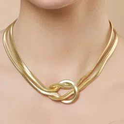 Bohey by KARATCART Gold-Plated Chain-3