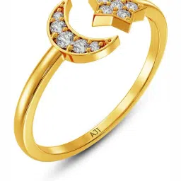 Joyalukkas 22k Luminar Yellow Gold Ring for Women-picture-36