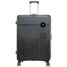 Skybags Cityscape Black Printed Hard Medium Trolley Bag - 48 Ltrs-45