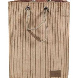 Obsessions Camel Medium Foldable Laundry & Multi Storage Basket image 2