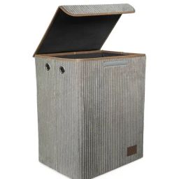 Obsessions Taupe Medium Foldable Laundry & Multi Storage Basket image 4