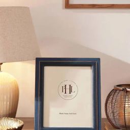 Pure Home and Living Blue & Teal Mdf Dual Tone Large Photo Frame-image-53
