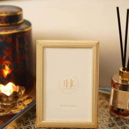 Pure Home and Living Gold Metal Weaved Pattern Small Photo Frame-image-51