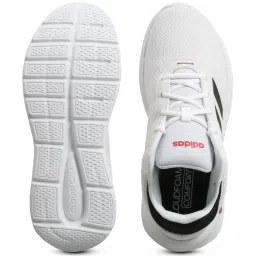 Adidas Men's CLOUDFOAM COMFY White Running Shoes image 4