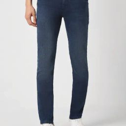 Van Heusen Navy Cotton Regular Fit Jeans-image-61