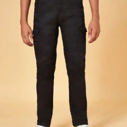 Coolsters by Pantaloons Kids Black Solid Cargo-image-43
