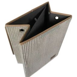 Obsessions Taupe Medium Foldable Laundry & Multi Storage Basket image 5