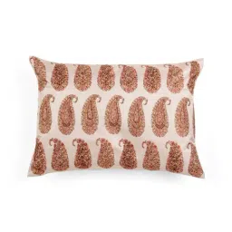 Home4U Beige & Brown Polyester Cushion Cover - Set of 1-image-90