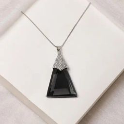 Sohi women's blossom bauble pendant charcoal black-image-91