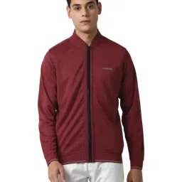 Louis Philippe Maroon Regular Fit Sweatshirt-picture-40