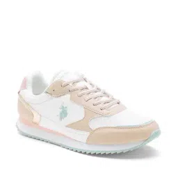 U.S. Polo Assn. Women's ALORA Beige Casual Sneakers-picture-32