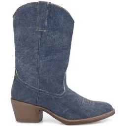 Carlo Romano Women's Blue Cowboy Boots-68