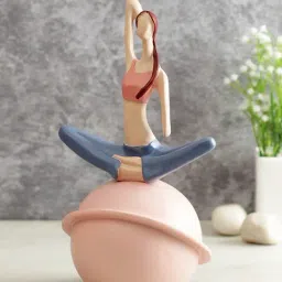 Tayhaa Pink Healthy Yoga Pose Figurine-image-39