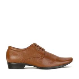 Bata Men's AVISON E Tan Derby Shoes-image-18