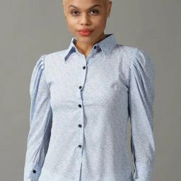 SHOWOFF Blue Printed Shirt-image-28