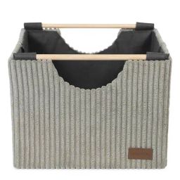 Obsessions Taupe Large Foldable Laundry & Multi Storage Basket image 5