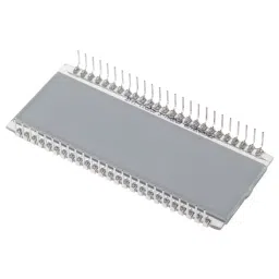 RS PRO 7-Segment LCD Display, Black on Grey, 1 Row by 6 Characters, Transflective Model No 1850193 image 3