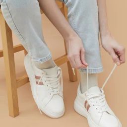 Ginger by Lifestyle Women's White Sneakers-30
