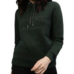 Gant Green Printed Hoodie-image-66
