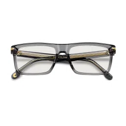 Carrera Grey Rectangular Eye Frames for Men image 4
