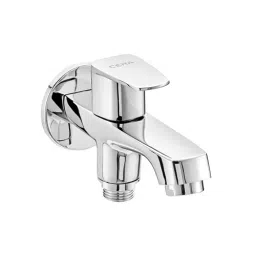 CERA Vine Quarter Turn Wall Mount 2 Way Bib Cock with Single Handle and Wall Flange, F1020163-6