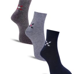 Dollar Socks For Mne's Formal Ankle Length In (Pack of 3)-image-46
